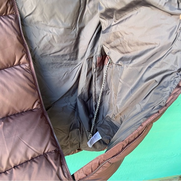 COLUMBIA PUFFECT LONG PUFFER VEST SIZE XL BROWN NWT - Picture 9 of 11